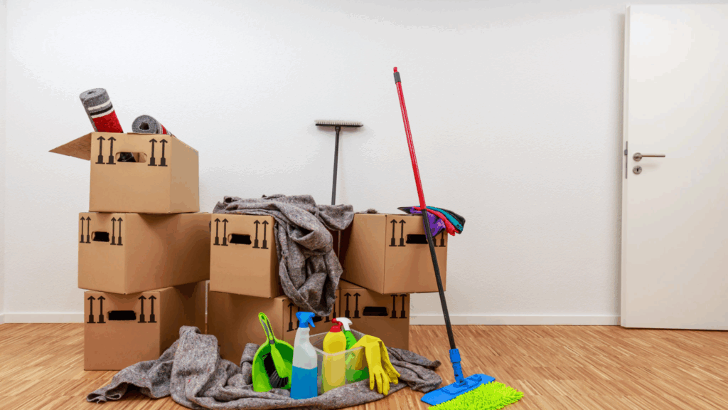 Move-out cleaning professionals
